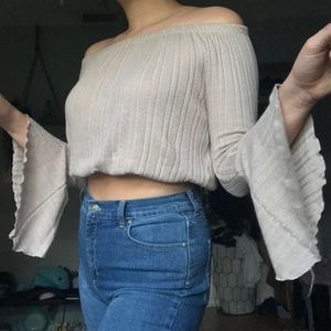 Off the shoulder too